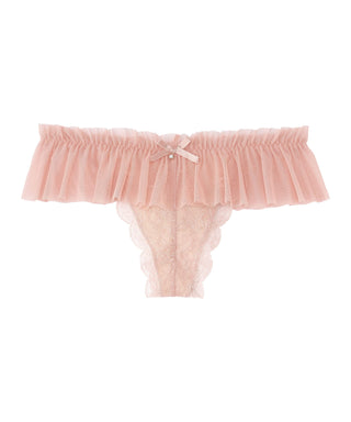 Tulle Lace Thong
