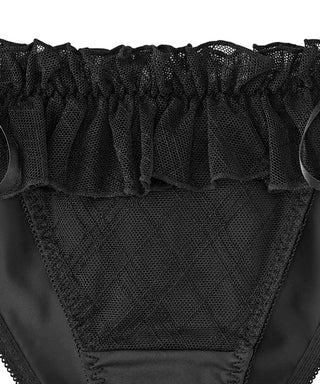 Braguita atrevida de cuadros transparentes