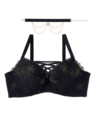 Choker Pearl Maximum Boost Bra CHOMORI BRA(R)