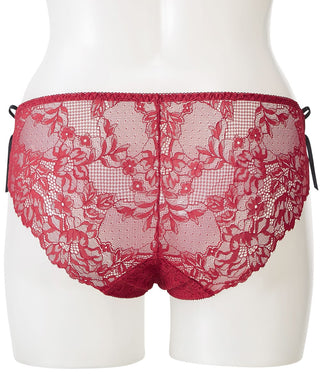 Braguita bikini con gargantilla de perlas