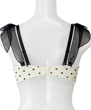 Ribbon Dot Polka Tanpa Wayar Maximum Boost Bra CHOMORI BRA(R)