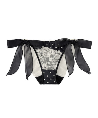 Braguita bikini con cinta de lunares