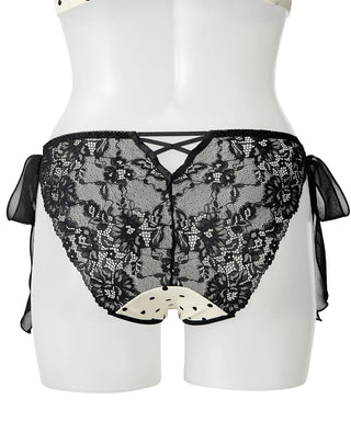 Braguita bikini con cinta de lunares