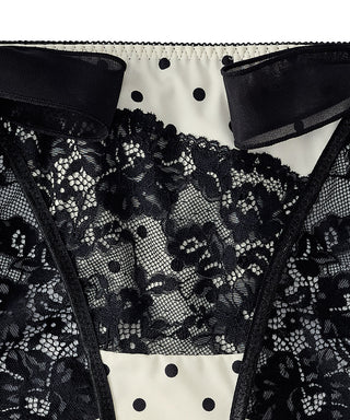 Braguita bikini con cinta de lunares