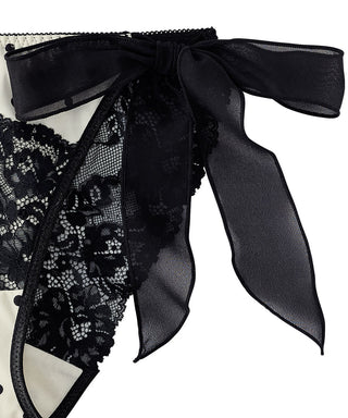 Braguita bikini con cinta de lunares