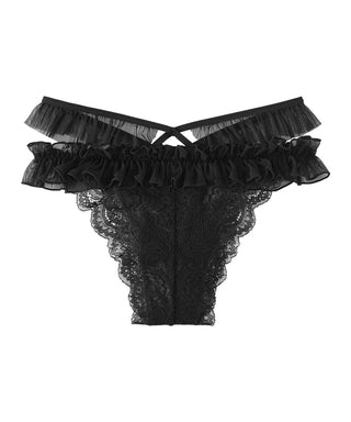 Braguitas atrevidas con caída de perlas