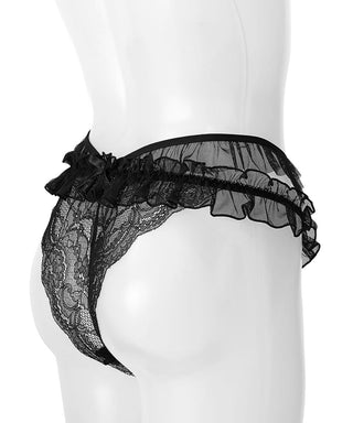 Braguitas atrevidas con caída de perlas