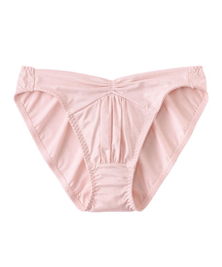 Braguitas de bikini cruzadas con purpurina en el frente