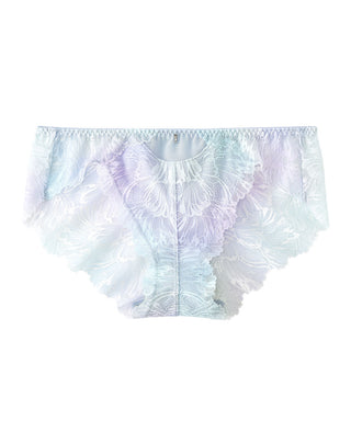 Braguitas bikini de encaje color aguamarina con sirena