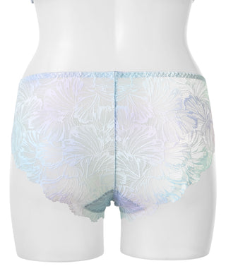 Braguitas bikini de encaje color aguamarina con sirena