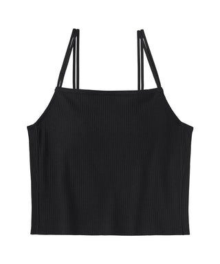 Camisola con sujetador incorporado de refuerzo máximo inalámbrico con gancho frontal acanalado Chomori