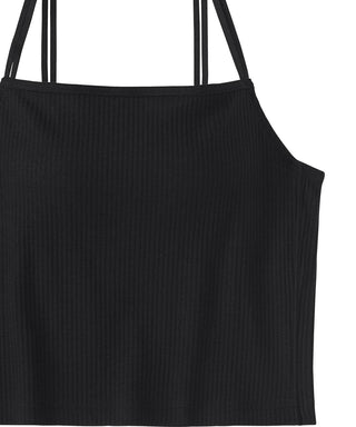 Camisola con sujetador incorporado de refuerzo máximo inalámbrico con gancho frontal acanalado Chomori