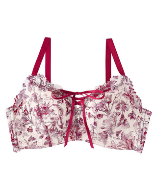 Chenon Flueur Chomori Lace-Up Wireless Maximum Boost Bra