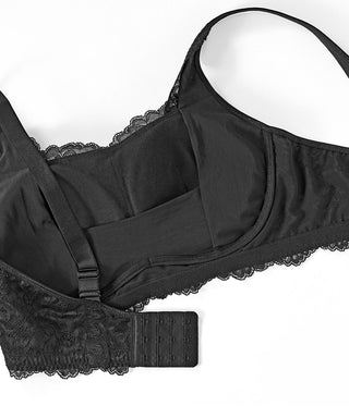 Sujetador de minimizador de mezcla de algodón inalámbrico (tamaño de glamour)