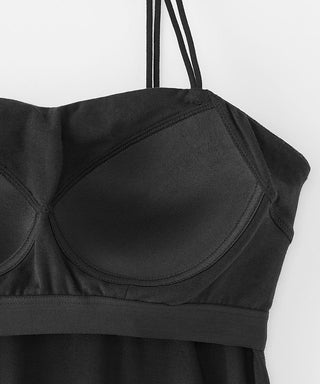 Sparkly Wireless Dibina di Camisole Bra