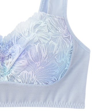 Airy Cooling Mermaid Aqua Lace Dreamy Sleep Bra Soporte firme