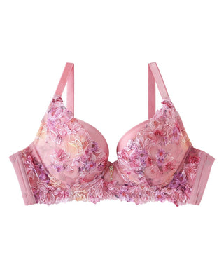 Blooming Flowers Side Support Bra