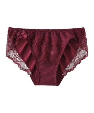 Leopardo satin bikini bragas