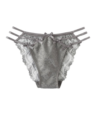 Leopard Satin Cheeky Panty