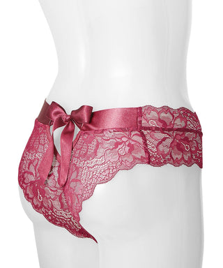 Lace-up Ribbon Cheeky Panty