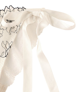 Floral Lace Lift Tie-Side Cheeky