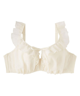 Flirty Frill Side Support Bra (FGH Cup)
