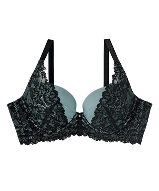 Elegant Tulle Side Slimming Bra