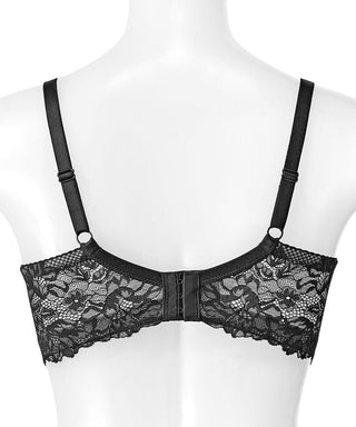 Elegant Tulle Side Slimming Bra