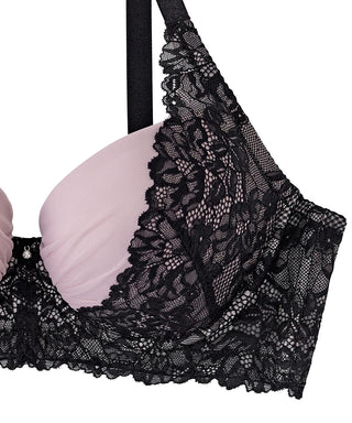 Elegant Tulle Side Slimming Bra (FGH Cup)