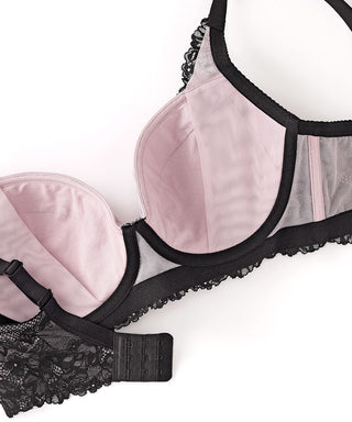 Elegant Tulle Side Slimming Bra (FGH Cup)