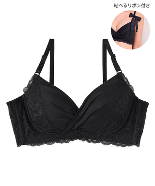 Pelangsingan sampingan reben riben PUSH-UP Bra