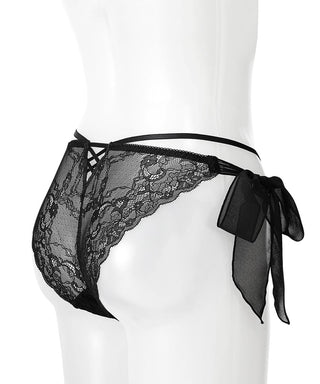 透明花朵領帶厚臉皮內褲