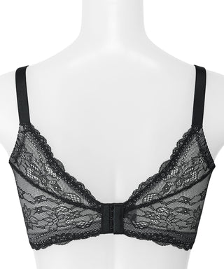Soporte lateral satinado a cuadros PUSH-UP Sujetador (Copa FGH)