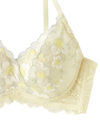 Fleuriste Side Slimming Lace Push-Up Bra