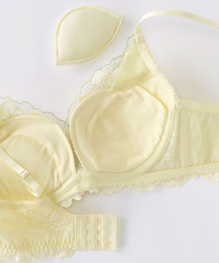 Fleuriste Side Slimming Lace Push-Up Bra
