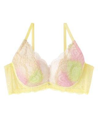 Degradado de sirena SIDE SLIMMING LACE PUSH-UP BRA