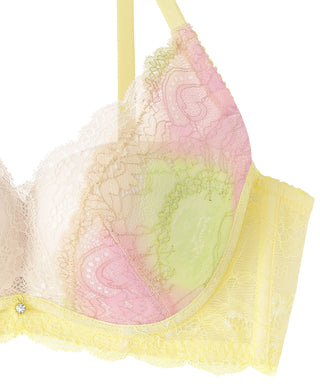 Degradado de sirena SIDE SLIMMING LACE PUSH-UP BRA