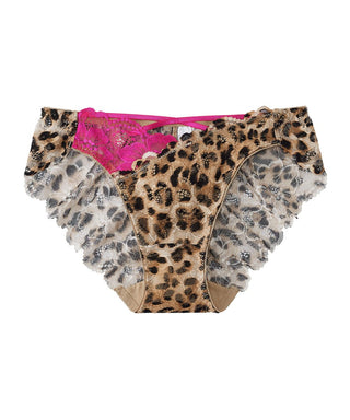 Seluar Dalam Bikini Renda Leopard