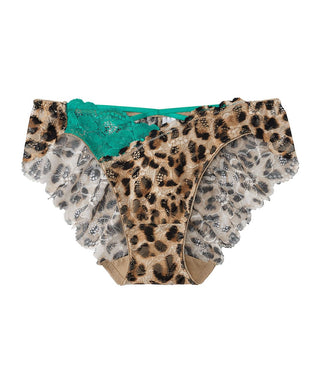 Seluar Dalam Bikini Renda Leopard