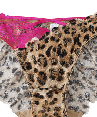 Seluar Dalam Bikini Renda Leopard