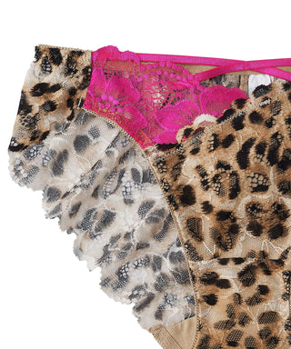 Seluar Dalam Bikini Renda Leopard