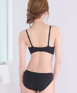 Seamless Ribbed Fabric Bikini Panty