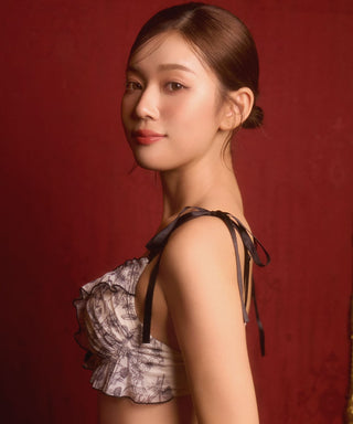 Ramai Bunga Keselesaan Menekan Bra aimerfeel Raku Bra (R)