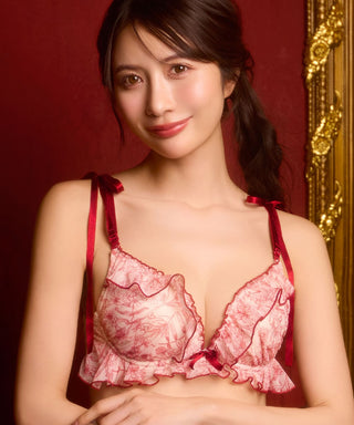 Ramai Bunga Keselesaan Menekan Bra aimerfeel Raku Bra (R)
