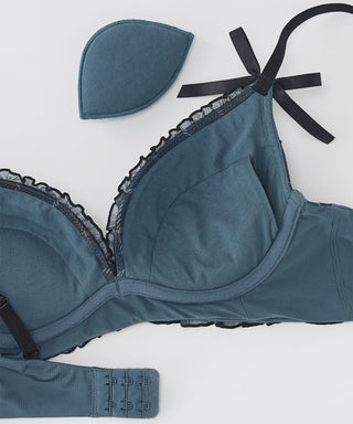 Raku Check Doll Comfort Push-Up Bra
