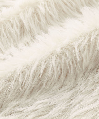 Conjunto de 3 piezas con camisola de satén y cárdigan de punto peludo