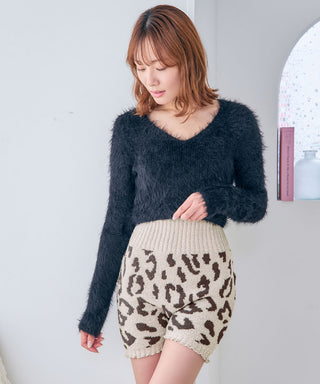 Seluar rajutan harimau perut lebih panas