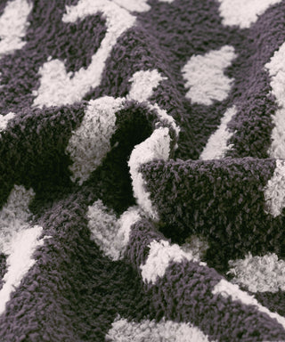 Leopard Knit Belly Hangat dan Bawah Set Bawah