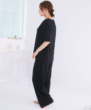 Summer Waffle with Belly Warmer Top and Bottom set