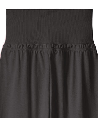 Cotton Fabric with Belly Warmer Long Sleeve Top and Bottom Set